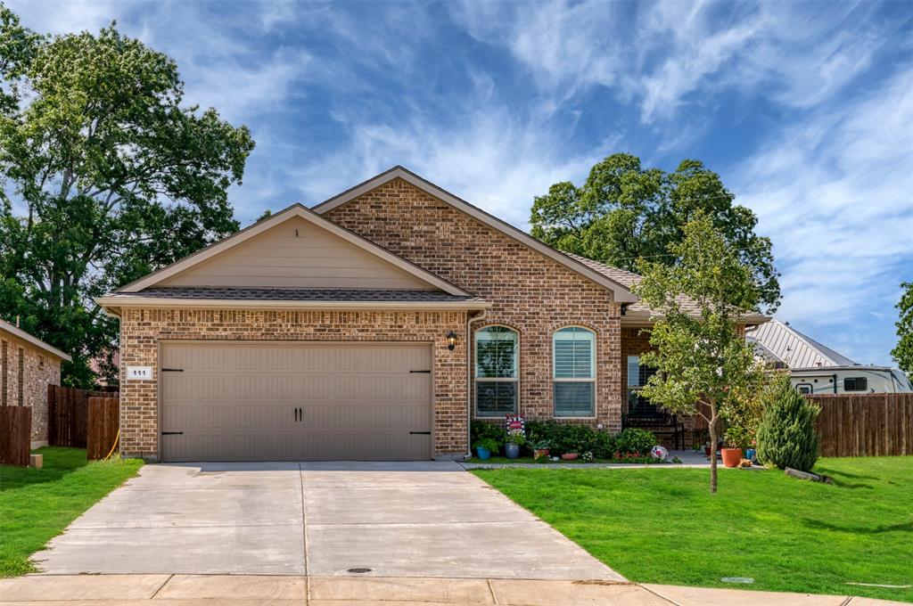 Beautiful 3 year old home! 4 Bed,2 Bath with Office for Under $270K. in a Cul-de -sac with .25 acre lot Must see this home.
Welcome to 111 Augusta Court, in Boyd, Texas, located in the desirable Springhill South community! This gently lived-in new construction home offers the perfect blend of modern design, energy efficiency, and low-maintenance living. Step inside to a bright open-concept floor plan featuring abundant natural light, spacious living and dining areas, and a beautifully appointed kitchen with elegant backsplash, gas range, ample cabinetry, and generous counter space that is ideal for entertaining or everyday living. The private primary suite provides a relaxing retreat, while the thoughtfully designed layout maximizes comfort and functionality throughout the home. Whether you're a first-time homebuyer, downsizing, relocating to Wise County, or searching for a turnkey investment property, this home is move-in ready and waiting for its next owner. Residents of Springhill South enjoy access to outstanding neighborhood amenities including a resort-style community pool, parks, playgrounds, walking areas, and basketball courts. Conveniently located near Highway 114, you'll enjoy easy access to Decatur, Fort Worth, and the greater Dallas-Fort Worth Metroplex.