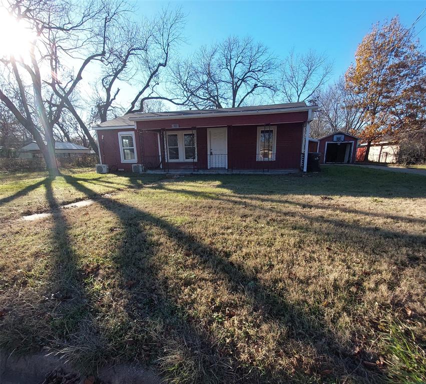 MOTIVATED SELLER! PRICE IMPROVEMENT! COME TAKE A LOOK BEFORE THIS GREAT OPPORTUNITY IS GONE. Investment opportunity in a great location! Huge back yard and nice curb appeal! Detached garage, large covered back porch and carport combo. Renovated home in the heart of Denison, TX! Minutes from shopping, restaurants, and community events. Open living area and an abundance of windows that provide great natural light throughout. Generous room sizes with neutral colors and vinyl plank flooring throughout. Large backyard and nice curb appeal. Denison is booming and this home is a rare find! You won't find another back yard like this at this price point. Come check out this great opportunity before it is gone. Priced to sell.