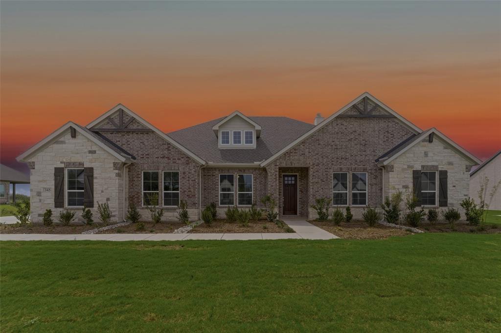 Ask us about our Trade In Trade Up program, we will buy your home if you buy ours! Introducing The Cedar Sage by Riverside Homebuilders—a single-story haven spanning 2,857 square feet, offering simplified living without compromising luxury. Approach the grandeur of the home through a covered porch, setting the stage for the elegance that lies within. Enter through the foyer, where to the right, a versatile flex room awaits—which is perfect for a cozy home office or creative space. To the left of the foyer, discover three traditional bedrooms, each accompanied by its own walk-in closet and a shared full bath—providing comfort and privacy for family or guests. The journey continues into the heart of the home, revealing a sprawling family room and a designer kitchen adorned with a spacious island, which is truly an entertainer's dream. For added convenience, a game room-flex room is tucked away in the back left, offering endless possibilities for use. On the opposite side of this ranch-style home, the owner's suite beckons with a spa-like bathroom and an expansive closet, creating a private retreat that you’ll never want to leave. Adjacent to the three-car garage, a mud bench and laundry room enhance practicality, while a sizable covered back patio invites outdoor living and relaxation. Whether you’re looking to experience the simplicity of one-story living or enhance your lifestyle with a taste of luxury—the Cedar Sage can give you the best of both worlds, embodying Riverside Homebuilders' commitment to blending functionality with exquisite design for a truly exceptional living experience.