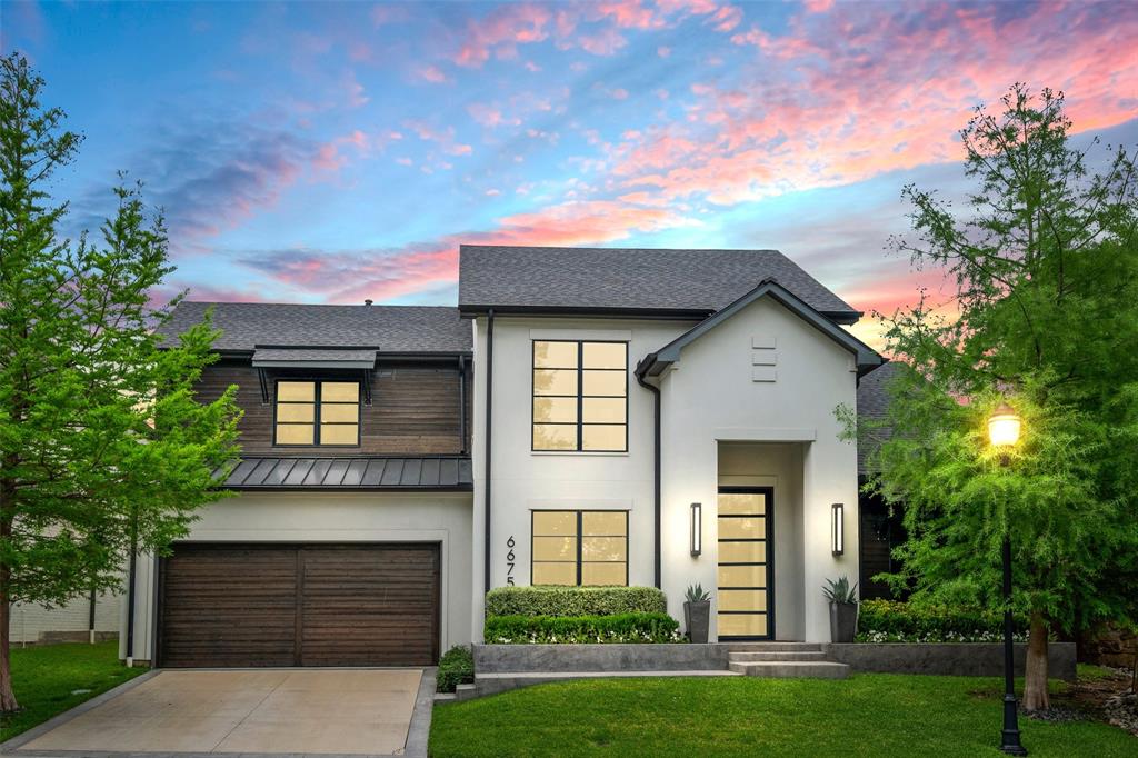 Tucked behind the gates of Forest Estates, this 2019 custom home delivers the floor plan buyers want but rarely find: a primary suite and guest suite both downstairs, a private study, and an entertainer’s kitchen that opens seamlessly to a heated Pebble Tec pool and spa.

The kitchen is the heart of the home, featuring a Wolf range, Sub-Zero refrigeration, marble countertops, an oversized island, a walk-in pantry, two built-in wine refrigerators, and a Restoration Hardware chandelier. Hand-laid white oak floors with Brazilian cherry inlays run throughout the home, while stained 12-inch pine beams add warmth and character to the primary suite, study, and game room. The family room is anchored by a 54-inch linear gas fireplace with a ledgestone surround, creating a clean, modern focal point.

The downstairs primary suite feels elevated and private, with designer Brizo fixtures, a freestanding soaking tub, and refined custom finishes. Outdoors, the covered patio with motorized screens sits just steps from a Bull stainless grill, creating an easy indoor-outdoor living experience. Beyond the pool, a turfed dog run and private putting green make the backyard especially rare for this part of Preston Hollow.


Additional highlights include a tandem 3-car garage with epoxy floors and thoughtful custom details throughout. Minutes from NorthPark, Preston Center, Royal Oaks Country Club, Dallas North Tollway, 75, Whole Foods and Central Market this home combines privacy, function, and everyday luxury in one of Dallas’ most convenient locations.