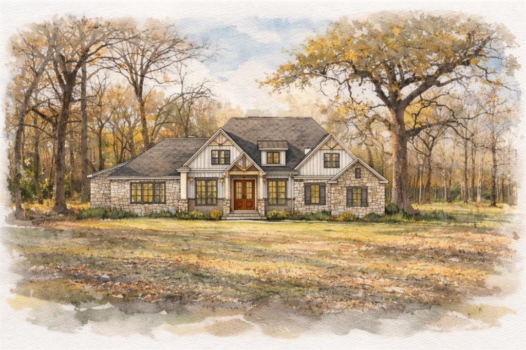 Build-to-suit opportunity on this beautifully wooded 1.49-acre lot with approximately 230 feet of platted waterfront in the gated Oakmont community at Cedar Creek Lake. Just off Hwy 175 and approximately 55 minutes from Dallas, this setting offers the perfect escape from city congestion while keeping you conveniently connected.

One of Oakmont’s most desirable features is its spacious, private lots—a refreshing contrast to many tightly packed DFW neighborhoods. Here, you’ll enjoy mature trees, peaceful surroundings, and true breathing room, creating a sense of seclusion rarely found this close to the metroplex.

Harrill Construction presents a thoughtfully designed 4 bedroom, 4.5 bath, 2-car garage home with 2,986 sq ft of HVAC living space, which includes an approximately 400 sq ft upstairs bonus room with a full bath and dedicated storage room—ideal for a game room, guest suite, or home office.

The heart of the home features a chef’s kitchen with double ovens plus a 10-foot island overlooking the living area. The living room showcases tall ceilings, a gas log fireplace, and custom built-ins, creating a warm and inviting gathering space. The main level offers a private primary suite plus a second downstairs ensuite bedroom, perfect for guests or multigenerational living.

Oakmont is a gated lakeside community offering amenities such as a pavilion, fire pit, and picnic area—perfect for gathering with friends and family. The lot is already cleared, and the builder will manage all construction details, allowing buyers to enjoy a streamlined, stress-free building experience. Personalize your home with custom selections including paint colors, flooring, decorative lighting, plumbing fixtures, cabinetry, hardware, and appliances.

Select upgrade options available. Limited layout modifications subject to builder approval.
Photos may include sample plans and finishes.