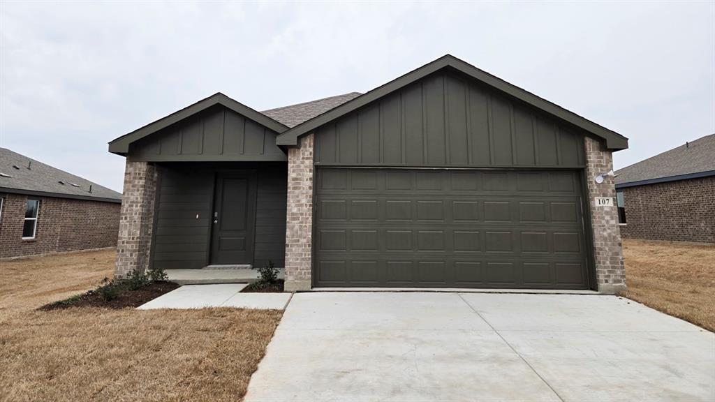 New Construction by DR Horton. This beautiful 1 story home offers 3 Bedrooms, 2 Bathrooms, 2 Car Garage, and Covered Patio. Kitchen includes island and spacious corner pantry.  Energy efficient, and smart home features included. Call today to schedule an appointment.