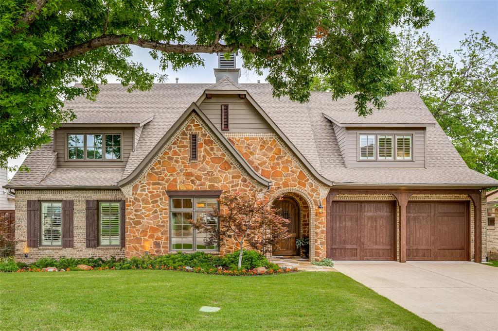 Welcome to this exceptional 4-bedroom, 4.5-bathroom home in the heart of Lakewood. Situated on a spacious lot framed by mature trees and artfully designed landscaping, this beautiful residence blends timeless elegance with modern comfort. Inside, you'll find expansive living spaces filled with natural light, soaring ceilings, and thoughtful architectural details. The structured yet seamless spaces flow effortlessly, featuring multiple living and dining areas, perfect for both everyday living and entertaining. Enjoy the tranquil views of your private outdoor retreat, including resort-style pool, outdoor grill, dining area and herb garden. An additional yard space for pets or play sits adjacent to the pool. Moments from Lakewood Shopping Center, White Rock Lake, and its top-rated schools, do not miss the opportunity to make this extraordinary property your own.