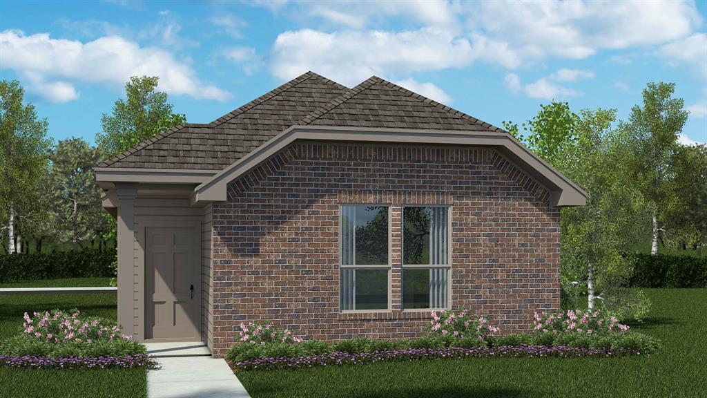 Beautiful new D.R. Horton home in the Orchard Village community located in Fort Worth and Everman ISD! The single-story Acorn floorplan Elevation B, estimated Fall completion, offers 3 bedrooms, 2 bathrooms, and a 2-car garage with a thoughtfully designed open-concept layout ideal for everyday living. The spacious family room flows seamlessly into the dining area and modern kitchen, creating a bright and functional central gathering space. The kitchen features quartz countertops, 36” painted cabinets, stainless steel appliances, an electric range, stainless steel sink, center island, and a walk-in pantry for added storage. The private primary suite includes an en-suite bath with dual quartz vanities, a 5-foot oversized shower, and a walk-in closet conveniently located off the bathroom. Two secondary bedrooms share a full bathroom with a quartz vanity top, offering flexible space for family, guests, or a home office. Luxury vinyl plank flooring extends throughout the main living areas and wet zones for durability and easy maintenance. Built with energy-efficient construction and equipped with America’s Smart Home Technology. Exterior features include a landscape package, full sprinkler system with rain sensor, privacy fencing, and more. Conveniently located near Southern Oaks Golf Course, TCC South Campus, and major highways including I-20 and I-35, offering easy access to shopping, dining, and DFW International Airport.