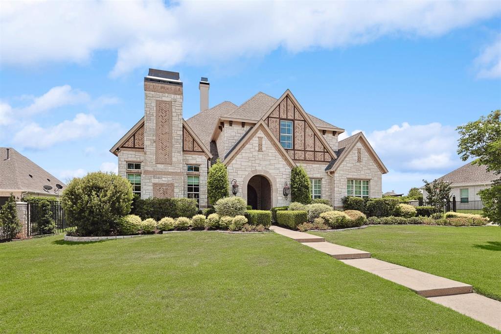 Welcome to your dream home in the prestigious Shady Oaks neighborhood! This exquisite residence features a custom Claffey pool & spa complete with water & fire features, and a tanning deck. Enjoy the separate cabana area, oversized covered patio with an outdoor kitchen and living area, fireplace, and remote screens for shade and privacy. The open living space is adorned with wood beams, custom sliding doors to the outdoor area, and new decorative lighting. Indulge in the luxury of a wine cellar and a media room downstairs. The private office boasts a fireplace and built-ins. The kitchen is a chefs delight with Wolf appliances, built-in fridge and freezer, and a spacious walk-in pantry. The oversized utility room doubles as a craft room with an island, ample storage, and a dog wash area. Upstairs, the game room features a wet bar and access to an oversized balcony with a stunning view. Conveniently located near shopping, dining, DFW airport, and award-winning schools.