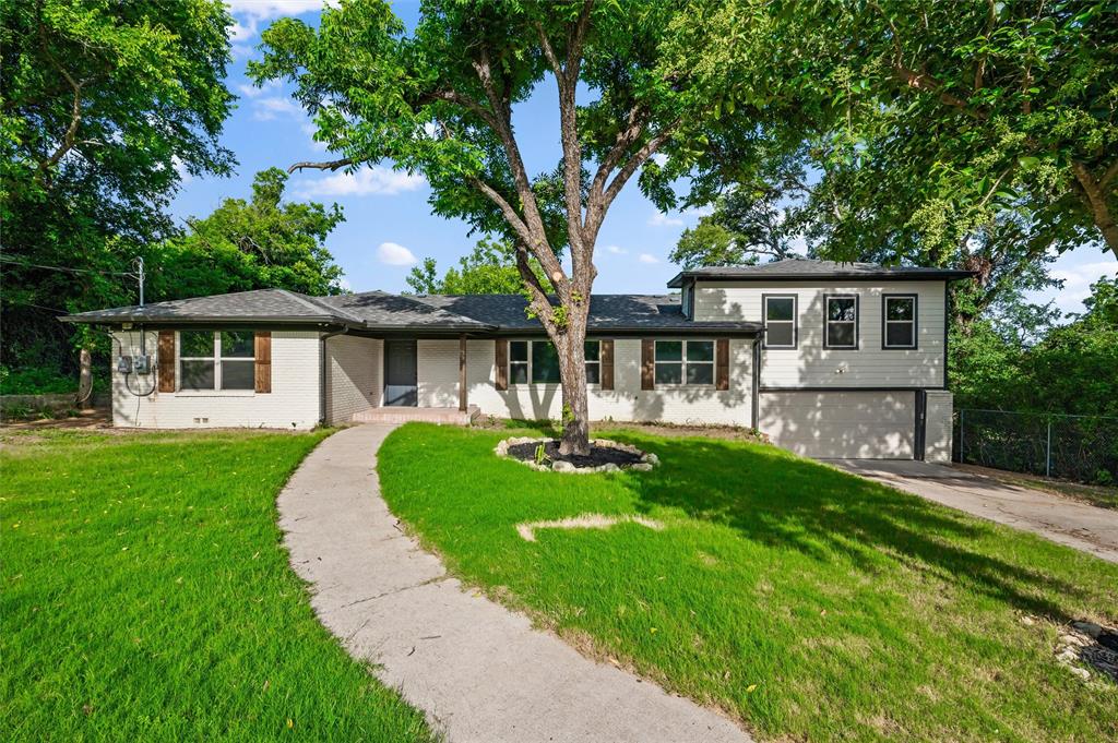 Updated home on a private, secluded lot just off I-35W in South Fort Worth. Conveniently located near Berry Street, TCU, the Magnolia entertainment district, and the Hospital District, this property offers easy access to downtown Fort Worth, major employers, dining, shopping, and everyday conveniences. The interior has been thoughtfully updated with modern finishes and a functional layout designed for comfortable living. Natural light fills the living spaces, creating a bright, welcoming atmosphere that is move-in ready. The property includes several valuable improvements that provide long-term benefits. Owned solar panels convey with the home, offering energy efficiency without the cost or obligation of a solar lease. Foundation work has been completed and includes a transferable warranty, providing added confidence for the next owner. The secluded lot offers privacy that is hard to find while maintaining excellent connectivity to major roadways and some of Fort Worth's most popular destinations. Whether you're commuting, attending TCU, working in the Medical District, or enjoying the restaurants and entertainment along Magnolia Avenue, you'll appreciate the home's central location and accessibility. Move-in ready with meaningful updates, energy-efficient features, and a prime South Fort Worth location, this home offers an excellent opportunity to enjoy both convenience and privacy.
