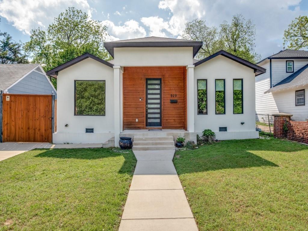 Welcome to your new home!  Pride of ownership really shows in this exquisitely maintained 4 bed 2.5 bath gem in the  very desirable Bishop Arts District.  The home features an open floor plan, luxury vinyl plank flooring throughout, an updated kitchen and lots of backyard privacy with a pergola on a larger lot!  Freshly painted!  The very definition of move in ready!  Absolutely perfect for entertaining your friends & family.   Don't miss this amazing opportunity!  This one won't last long.