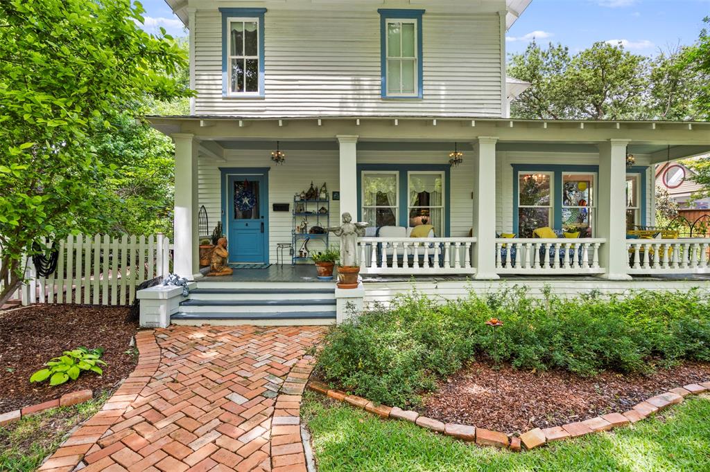~BACK ON THE MARKET~ Welcome to 604 W. Jefferson St, Waxahachie TX! Nestled in the heart of the historic West End District, this absolutely stunning farmhouse blends timeless character with luxurious modern updates. This completely renovated with impeccable attention to period design, this home showcases gleaming hardwood floors, abundant natural light, original-style moldings, and designer lighting throughout. The showstopping kitchen has been meticulously crafted for both beauty and function, featuring a 48” Wolf range, custom Sub-Zero refrigerator, marble countertops, and custom cabinetry. The spacious downstairs primary suite offers a peaceful retreat with a beautifully designed period-style bath, standalone soaking tub, and full-size stacked laundry. Additional living spaces include an oversized sunroom and a welcoming living room overlooking the quiet tree-lined street. Upstairs, two charming bedrooms share a stunning vintage-inspired bathroom. Step outside into a truly magical outdoor sanctuary. Flowering magnolias, Japanese maples, and lush gardens surround the property, creating a private secret garden atmosphere. Enjoy morning coffee on the expansive front porch or unwind on the serene back porch. Modern conveniences include a tankless water heater, crushed granite driveway, oversized covered carport, outdoor lighting, sprinkler system, and so much more. This one-of-a-kind gem offers the perfect blend of classic farmhouse charm and sophisticated modern living. Come fall in love with this amazing home within walking distance to downtown Waxahachie, restaurants and night life. Many furniture pieces are available for sale. Inquire with listing agent. New Roof to be installed prior to closing.

Historical Info: Known as a speculative home built by Oscar F. Parks around 1887, later featuring 1920s sunroom and porch additions. Home is featured in the Waxahachie Architecture Guide Book - will be kept in the house for new owners.