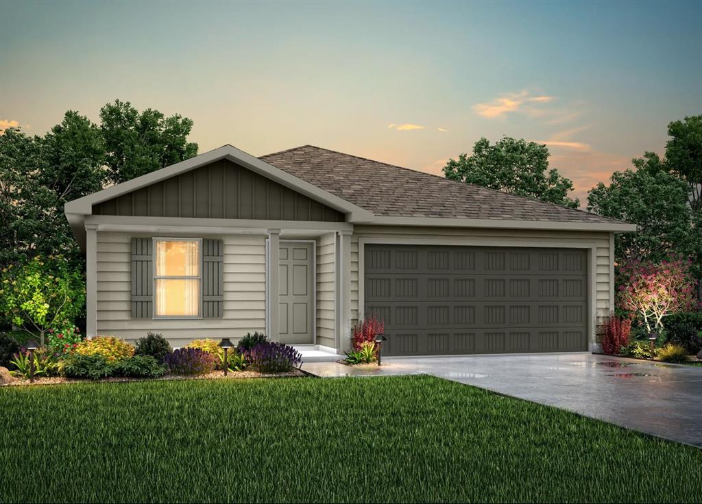 MLS# 21259793 - Built by NHC - Aug 2026 completion! ~ Model 1209 B1- Washington  The Washington Plan from our Liberty Series is a thoughtfully designed single-story home featuring 3 bedrooms, 2 bathrooms, a 2-car garage, and 1,209 square feet of functional living space.  As you step inside, you’ll find two secondary bedrooms and a full bathroom conveniently located at the front of the home. Continue into the bright and open living area, where the kitchen with a central island seamlessly overlooks the dining area and family room, creating a perfect space for everyday living and entertaining.  The laundry room is thoughtfully situated off the kitchen for easy access. The primary bedroom, located at the back of the home for added privacy, features a private bathroom and a walk-in closet, providing a comfortable retreat.
