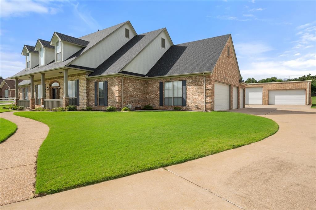 Luxury Country Living just minutes from the heart of Mansfield. Experience the perfect blend of elegance and tranquility on this impressive 1.5-acre property located within the highly sought Mansfield ISD. The home offers generously sized bedrooms with exceptional closet and storage space, while the upstairs features a large game room, two bedrooms with full bath, perfect for family fun or hosting guests. With its custom details, expansive layout, and unbeatable location, this property truly has it all. Stunning renovation, ready for you to call 6417 Gehrig home!