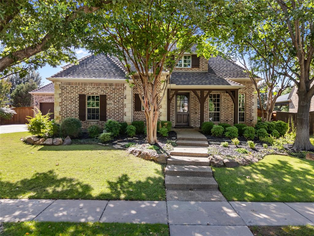 *** OPEN HOUSE on Saturday 6.13 from 2p to 4pm, Sunday 6.14 from 2p to 4pm *** Welcome to 8491 Canyon Crossing, where timeless design, exceptional space, and resort-style outdoor living come together in the heart of highly sought-after Lantana. Offering 5 bedrooms, 4.5 bathrooms, and a thoughtfully designed floor plan, this home perfectly balances luxury, comfort, and functionality.

Rich hardwood flooring, soaring ceilings, elegant architectural details, and abundant natural light create an inviting atmosphere throughout. The beautifully updated kitchen serves as the heart of the home, featuring an oversized island, stainless steel appliances, farmhouse sink, ample cabinetry, and designer finishes—perfect for everyday living and entertaining alike.

The spacious primary suite provides a private retreat with a spa-inspired bath and generous walk-in closet, while additional bedrooms offer flexibility for family, guests, or home office space. Multiple living areas include a large game room and dedicated media room, ensuring plenty of room for gathering, relaxing, and making memories.

Step outside to your own backyard oasis. The resort-style pool, resurfaced in 2025, is surrounded by generous patio and outdoor living spaces designed for year-round enjoyment. Whether hosting summer pool parties or enjoying a quiet Texas evening, this outdoor retreat is sure to impress.

Located within the award-winning Lantana master-planned community, residents enjoy access to community pools, fitness centers, tennis courts, walking trails, parks, playgrounds, golf, and year-round events. Conveniently located near shopping, dining, and major commuter routes, this exceptional home offers the lifestyle today's buyers have been waiting for. Meticulously maintained and move-in ready, every detail has been thoughtfully curated to create a home that is both welcoming and impressive from the moment you arrive.
