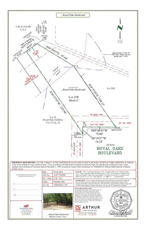 Royal Oaks Add - Land