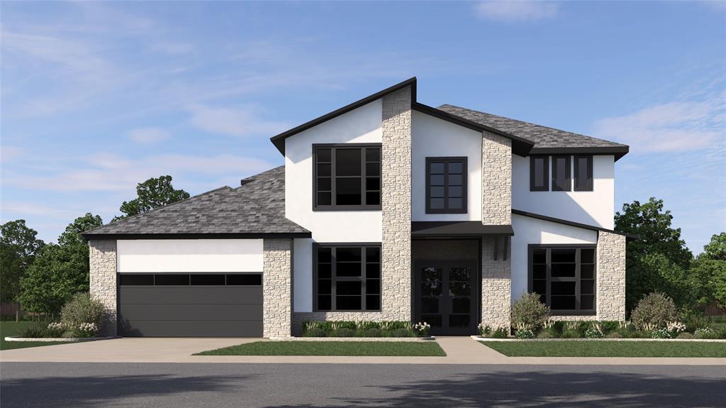Welcome to this gorgeous new construction on a quiet, tree lined street in the private school corridor of North Dallas. This property features a spacious Primary suite, guest bedroom, private office and several living areas downstairs. The chefs kitchen opens to the living room with views to the backyard, a dramatic fireplace, breakfast area, prep kitchen and flex room complete the first floor. Upstairs there are 3 additional bedrooms, a media room that is prewired for all your AV needs, a game room and 3 full baths. Built with quality in mind to provide a serene retreat in the city! With 4,950SF there is plenty of room for entertaining or just relaxing with friends and family. Property is Energy Star Rated, meaning it has passed strict inspections to guarantee energy efficiency and value.
Includes a large garage with storage area and fully sprinklered and landscaped lot with room for a pool. Builder provides a solid 1-2-10 warranty you can count on! Currently under construction. Please call Builder to tour