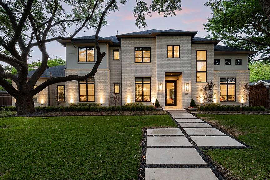 Offer deadline set for Wednesday, May 4 at 5:00pm. Situated on over a one third of an acre with beautiful, mature trees, this fabulous 2017 construction is light and bright and shows like brand new.  First floor includes open living and dining spaces, kitchen with high end appliances & spacious island, study, half bath, bar with tall wine refrigerator, butler’s pantry, and laundry room as well as  primary suite & an additional bedroom & bath.  Second floor offers 3 bedrooms with en suite baths, game room with bar area, media room, a second half bath and 370 sqft of unfinished bonus space that can easily be converted into an additional living space or home gym. Backyard includes a covered entertaining area with fireplace, built-in grill and phantom shades as well as a beautiful pool & surrounding patio. Motor court with 3 car garage.