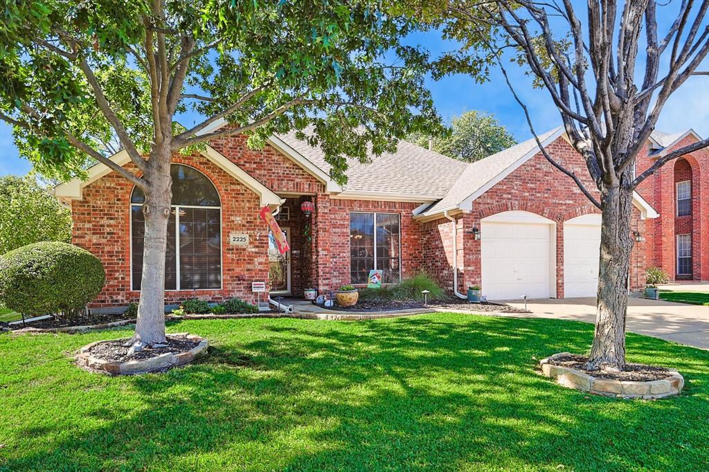 Perfectly located Flower Mound beauty that is sure to steal your heart! This warm and spacious three bedroom has been meticulously maintained, and pride of ownership shines throughout. We love the easy one story layout, with plenty of spaces for eating, entertaining, and relaxing. A favorite feature is certainly the oversized primary bedroom suite with its own private den and fireplace. This could easily work as your office, work out room, library, or just a private space to hang. Imagine the possibilities! The spacious eat-in kitchen flows perfectly into the main living room, highlighted by large windows offering plenty of natural light. Step into the back yard, where you will find a tranquil covered patio, perfect for relaxing or entertaining. The large storage shed will be a great place for all of your outdoor equipment and tools, saving you room in the garage. This home has been filled with love and is ready to pass the torch to new owners. We can't wait for you to see it!