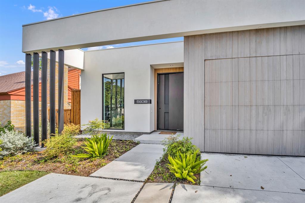 Discover a one-of-a-kind modern home in a prime East Dallas location.This architectural masterpiece is designed for today's lifestyle,featuring seamless indoor-outdoor living with 30 feet of 6-panel stacking glass doors opening to a secluded courtyard oasis with a pool, lush landscaping, & an outdoor fireplace.Enter through a striking 9-foot custom pivot door into a light-filled space.The downstairs primary suite offers direct courtyard access,dual closets, & a luxurious bath.The chef's kitchen boasts custom European-style cabinetry, integrated appliances, a butler's pantry, & a prep kitchen with a wine cooler. Additional rooms include an office and a bonus room.Built for efficiency and comfort,this home includes a four-zone HVAC system, & dual on-demand tankless water heaters.Unique custom details, such as the hidden wood-clad garage door, a flush floor master shower, six skylights, & 5 in wood flooring throughout.This home is a perfect blend of luxury, innovation,& meticulous design.