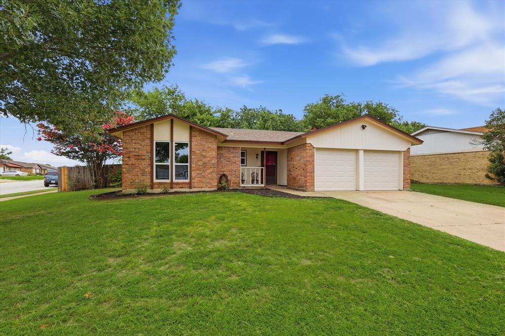 Charming, move-in ready home situated in the established Sunnybrook Addition of Watauga. This two-bedroom, two-bathroom property has been exceptionally well-maintained and is ideal for anyone seeking a low-maintenance layout.

The interior features brand-new carpet throughout, picture frame windows, a floor-to-ceiling fireplace, and a functional floor plan.

Perfectly positioned for everyday convenience, this home provides easy access to major highways, local dining, and shopping. Additionally, recreation is right around the corner with the popular Iron Horse Golf Course located just minutes away. A wonderful opportunity to own a turnkey property in a fantastic North Texas neighborhood. Schedule your showing today!