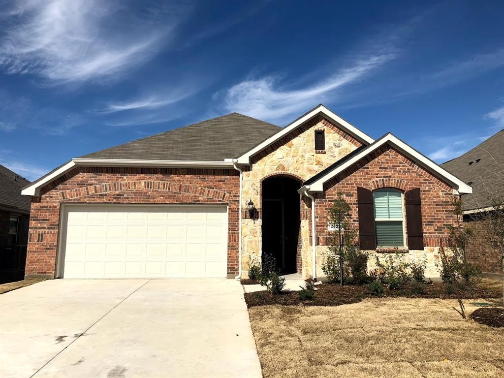 Welcome to the Fairways at Champion Circle, a master planned golf course community. Located near the Texas motor speedway. Minutes from Alliance Town Center. Northwest ISD. Surrounded by the golf club at Champion Circle. This nice house has 3 bedrooms, 2 full boths, gourmet kitchen, family room. Enjoy wonderful standards like granite counters, full sprinkler system, ceramic tile, stain and soil resistant carpet, energy saving features gas central heating, radiat barrier, low E double glazed windows, 14 seer heating cooling system.