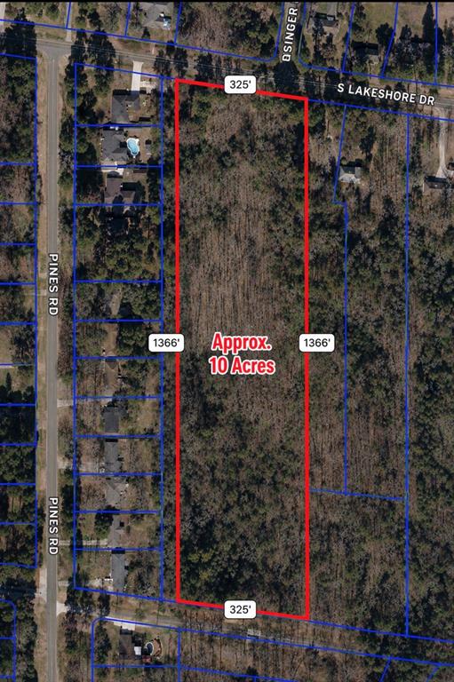 Approximately 10 Acres available in a growing area.Seller is currently in the process of subdividing the property. Great opportunity for residential , investment, or development potential.