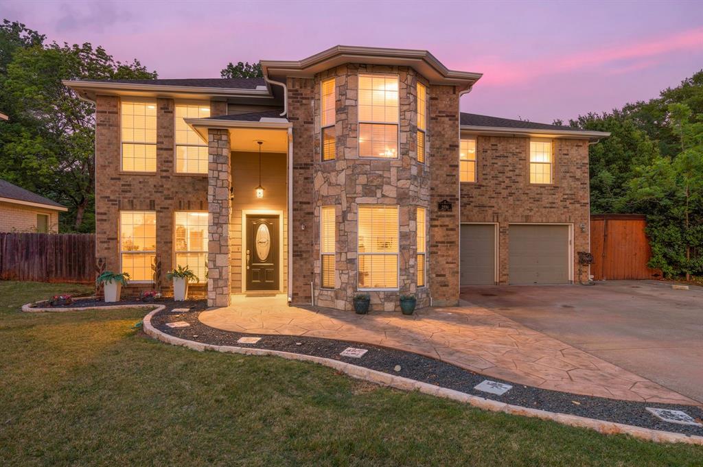 Sellers are offering a 2% contribution to the buyers for use toward closing costs or other costs of their choice for an executed contract by June 30 and a closing by July 15.  Welcome to this beautifully updated home located in the highly sought after Flower Mound.  Perfectly positioned on a premium creek lot, this home offers the ideal blend of privacy, nature, and convenience.  This updated home features updated flooring, fresh paint and stylish lighting throughout. The open concept layout creates a bright and inviting space, perfect for both everyday living and entertaining.  The kitchen has upgraded countertops, contemporary cabinetry and ample space for cooking and entertaining.  The living areas are spacious offering comfort and functionality for families of all sizes.  The four bedrooms are upstairs and are generous in size.  A second living area upstairs offers flexibility to fit a buyer's individual needs.  The backyard offers peaceful views and added privacy with no neighbors behind.  A beautiful pool is perfect for hot summer days and there is plenty of play space still available for relaxing or entertaining.  Just steps away from a scenic walking path, this home is perfectly located in the heart of Flower Mound with ample shopping, desireable schools and entertainment. There is no HOA affiliated with this neighborhood.  Don't miss this unique opportunity to make this your dream home.