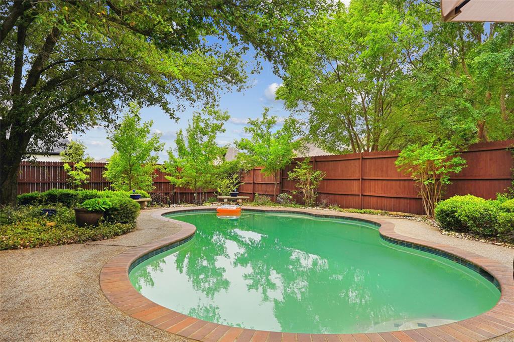 Two-story 5-bedroom, 3-bath home in an established Keller neighborhood offering 2,823 sq ft of flexible living space on a 9,583 sq ft lot. The open-concept layout features dual kitchen islands, pantry, large utility room, fireplace, neutral tones, and a downstairs bedroom that works well as a private office or guest space. The spacious primary suite includes custom closet built-ins, while the upstairs bathrooms have been beautifully updated with an approx. $30K remodel. Cat6 wiring supports today’s work-from-home needs. Outside, enjoy a private in-ground pool with recent pump system, mature landscaping, sprinkler system, patio space, and two storage sheds. An extended driveway offers additional parking with RV potential, plus a 2-car attached garage. Move-in ready with long-term ownership, appliances included, and standout features inside and out—schedule your showing today!