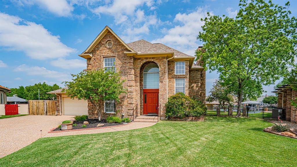 Opportunity meets location on this unique canal corner lot in the highly sought-after Waters Edge subdivision on Lake Granbury. This home needs some TLC, but the potential is undeniable — and on a lot like this, that's exactly where the value lives. With the canal running along the back, you'll enjoy the kind of serene waterfront backyard that makes lake living worth it — perfect for fishing off your own property, launching a kayak, or simply unwinding to the sounds of the water. Bring your contractor and your vision, and transform this diamond in the rough into the Lake Granbury retreat you've always imagined. Just minutes from Granbury's award-winning Historic Town Square with dining, shopping, and live music nearby. Corner lot. Canal backyard. Endless potential.