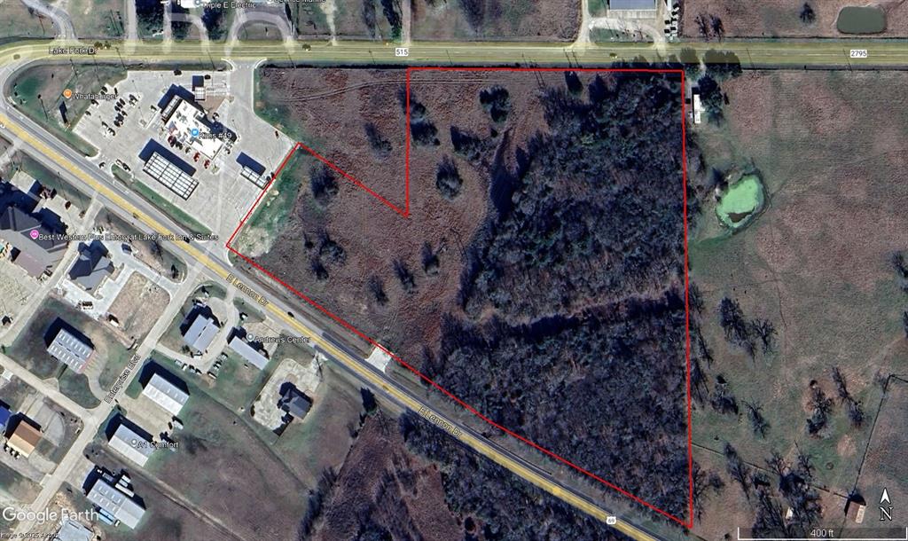 Prime 16.72-Acre Commercial Tract – Exceptional Development Opportunity
Located at a strategic crossroads between HWY 69 and FM 515, this 16.72-acre commercial tract is a rare opportunity for developers and investors alike. With approximately 1,280 feet of road frontage on HWY 69 and 660 feet on FM 515, this property offers maximum visibility and accessibility, ideal for a wide range of commercial ventures.
Positioned just minutes from Lake Fork, a high-traffic recreational destination, the location benefits from consistent local and tourist activity. The land is primed for development, with city water and sewer available.
Whether you’re planning retail, hospitality, storage, or mixed-use development, this tract offers multiple possibilities in one of the area's most dynamic corridors.
Don’t miss out on this incredible opportunity to build in a high-growth, high-exposure location in the heart of East Texas.