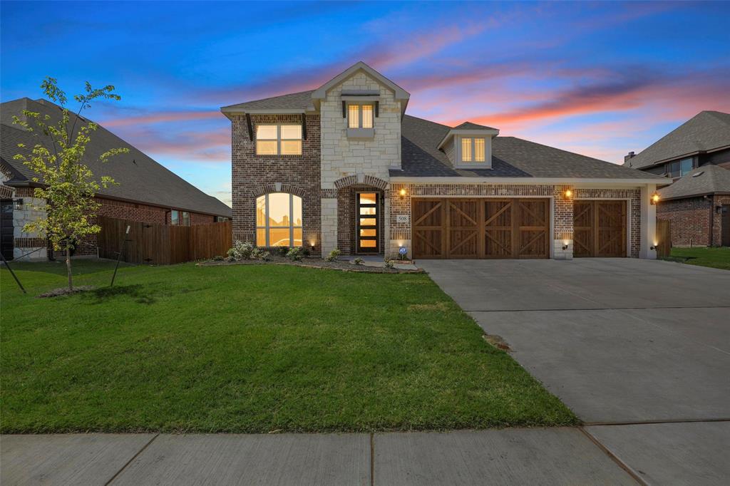 HONEY STOP THE CAR!!! This MOVE IN READY home is ready for its owners. Bloomfield built, this Dewberry III plan! 5 bdrm & 3.5 baths with gorgeous open concept living area. Great home for entertaining and sitting on homesite near the community pool & park! Wood look tile floors throughout first floor common areas. Family feels bright & airy with window-lined walls looking out to fenced yard. Deluxe Kitchen offers built-in SS appliances, large center island, and HUGE pantry! Jack & Jill bathroom upstairs, as well as 4 secondary bdrms and Game Room. Covered Extended Rear Patio, 3-car garage, & fully landscaped!