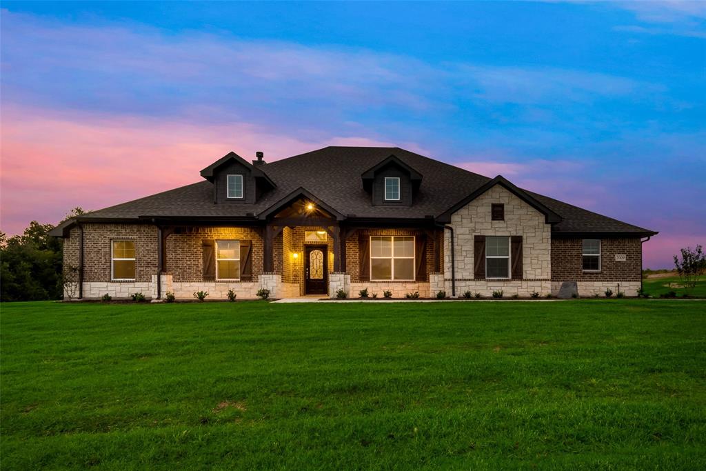 The Sabine is THE place to call, “home”! The large entry way opens to a spacious family room with bright windows looking out to the massive back patio. This great floor plan offers a Media or Game room option located off the Family room with a powder bath! . Between the large social island, stunning owner's suite bath, large kitchen island and oversized utility room, you really could not ask for anything more. This one story gem has everything you want which makes the Sabine a perfect place to call “home”. No HOA, horses allowed and a low tax rate of 1.93%!