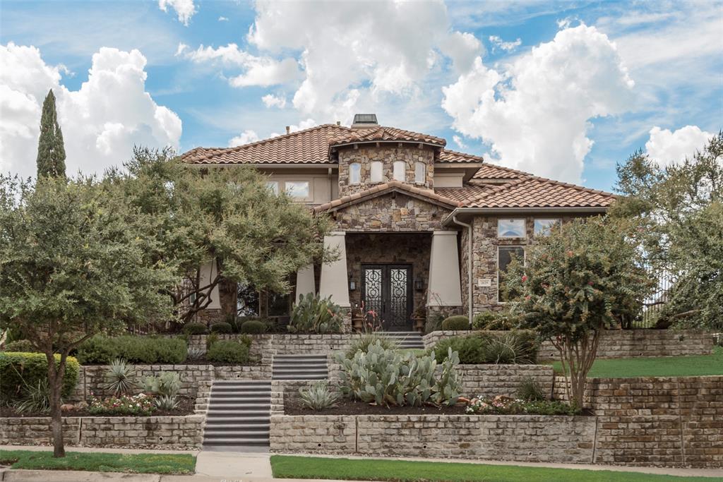 Beautiful, one-of-a-kind, Scottsdale Style Malone Custom home w stunning views of park and holes 4-5-6 in the most sought after section of Castle Hills. Gorgeous, brand-new kitchen, bar, top-of-the-line Studio McGee fixtures, industrial-size Dacor fridge, gas range, Bosch dishwasher, tons of storage & soft-close custom cabinetry. Soaring ceilings with wood beams, 9 and 13 inch crown moldings throughout. Oversized master suite with fireplace & spa-like bathroom. Additional 1st floor guest suite and Media room. 3 oversized bedrooms and gameroom up. Move right in, relax with new lighting throughout the home, new custom window treatments, newer carpet, and fresh paint. Outside oasis includes a cabana outfitted for a chef with fireplace, built-in smoker, Delta grill and fridge + stone pool w waterfall and spa, putting green, private sport court. 3 car garage with custom cabinetry, tons of storage for toys. **SHOWINGS START AUG 26.