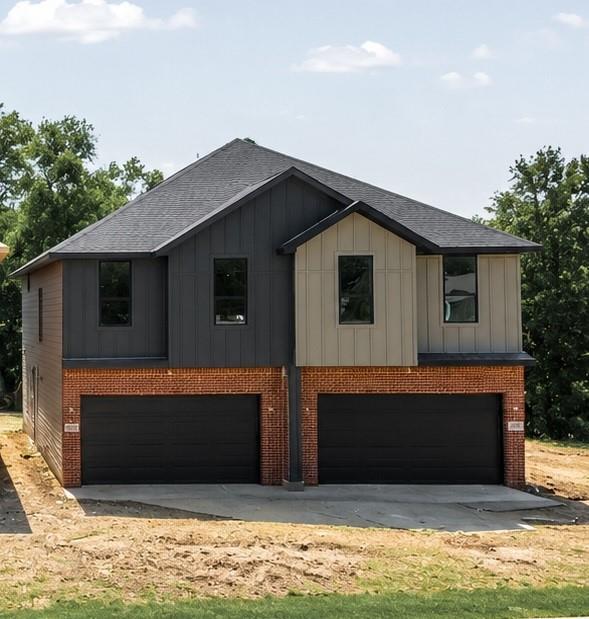 Welcome home to this beautifully designed new-construction half duplex offering the perfect blend of style, comfort, and convenience. This spacious 3 bedroom, 2.5 bath home features approximately 1,710 square feet of thoughtfully designed living space with an open-concept floor plan that's ideal for both everyday living and entertaining.

The gourmet kitchen showcases quartz countertops, custom cabinetry, a large island with seating, stainless steel appliances, and designer finishes throughout. The inviting living room features a modern electric fireplace and abundant natural light, creating a warm and welcoming atmosphere.

Upstairs, the private primary suite offers a spa-inspired bathroom with dual vanities, a walk-in shower, and a generous walk in closet. Two additional bedrooms, a full bath, and a versatile loft flex space provide plenty of room for family, guests, or a home office.

Additional highlights include luxury vinyl plank flooring throughout the main living areas, designer tile in all bathrooms, energy efficient construction, a two-car attached garage, and a private fenced backyard perfect for relaxing or entertaining.

Whether you're a first-time homebuyer, young professional, or anyone looking for low-maintenance luxury, this exceptional new home is ready for you.