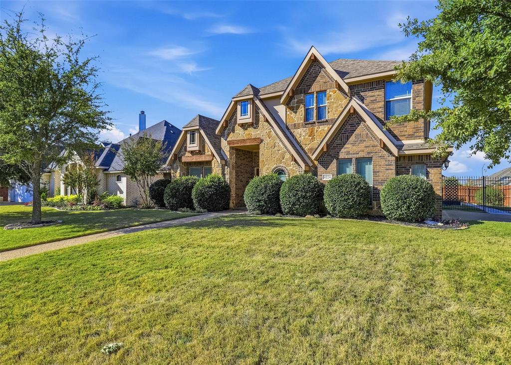 your move-in-ready home on a prime corner lot directly across from a peaceful neighborhood park. Thoughtfully updated and designed for modern living, this home blends everyday comfort with smart conveniences that today’s buyers love. Inside, you'll find beautifully upgraded granite countertops in both the kitchen and bathrooms, adding a polished, timeless feel throughout. The home is equipped with a full security camera system for added peace of mind, along with a new sprinkler master control that can be managed straight from your phone, making lawn care effortless. For eco-conscious homeowners, the garage features an electric vehicle charging hookup. At the front entry, a Lockley fingerprint-access smart lock provides secure and convenient keyless entry. Outside, the stone-paved walkway connects the side and backyard areas to the garage, creating a clean, finished look and easy accessibility. With updates that enhance both lifestyle and efficiency, this home checks all the boxes for anyone seeking a well-maintained property in a desirable location.