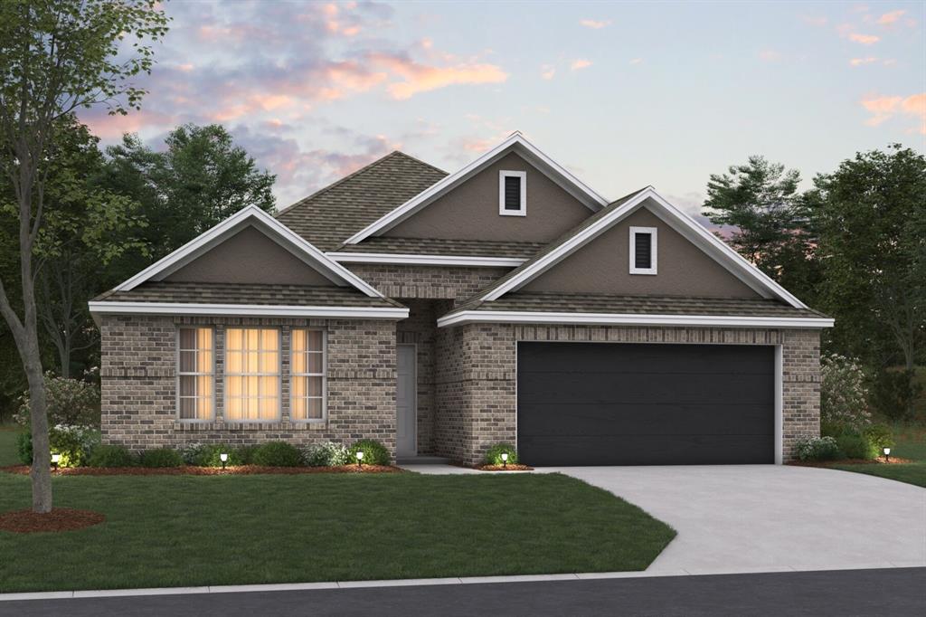 Built by M-I Homes. Welcome to 13112 Limestone Street in Providence Village, TX: a new construction single-story home built by M-I Homes. This home offers 4 bedrooms and 3 bathrooms in a thoughtfully designed, open-concept living space perfect for everyday comfort and entertaining.

Key features of this home include:
* 4 spacious bedrooms and 3 full bathrooms
* Single-story floorplan with a thoughtful living space
* Open-concept layout connecting the main gathering areas
* Versatile bonus room
* Dedicated owner's bedroom with a private en-suite bathroom
* Covered patio for outdoor relaxation and gatherings

The quality of design in this home is evident from the moment you walk through the door. The open-concept living space creates a natural flow between the kitchen, dining, and living areas, making the home feel both spacious and connected. The owner's bedroom provides a private retreat with its own en-suite bathroom and huge walk-in closet, while the additional 3 bedrooms and 2 remaining bathrooms offer plenty of room for family members or guests.

Outside, the covered patio extends your living space and provides a comfortable area to enjoy the outdoors. The surrounding neighborhood offers a welcoming environment with convenient proximity to parks, making it easy to stay active and enjoy green spaces nearby.

This move-in-ready home delivers a well-built, single-story layout with the quality and craftsmanship that M-I Homes is known for.

Schedule your visit today!