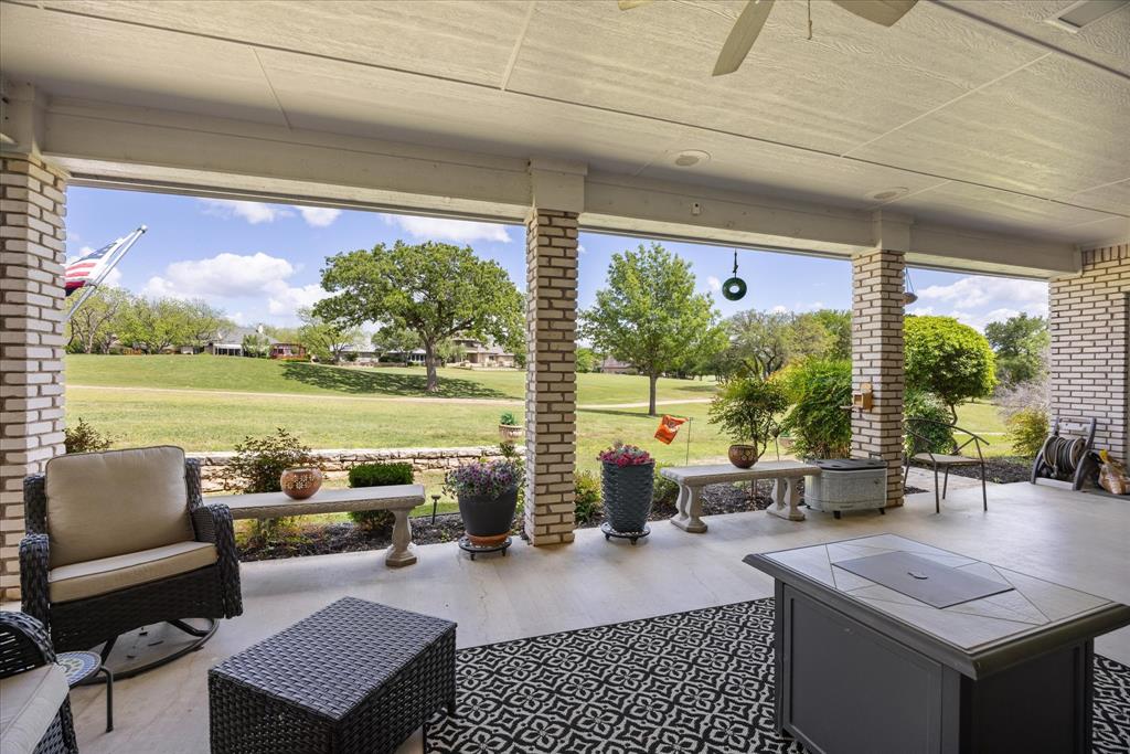 Beautiful golf course home in the sought-after community of Pecan Plantation, perfectly positioned on the 7th green. This 3-bedroom, 2.5-bath home offers 2,487 square feet with a 2-car garage plus dedicated golf cart space—ideal for enjoying the golf course lifestyle. Step inside to find updated luxury vinyl plank wood-look flooring, fresh interior paint, and an updated kitchen designed for both everyday living and entertaining. Bathrooms feature new countertops and fixtures, while a recently installed roof adds peace of mind. The true showstopper is the wall of picture windows stretching across the back of the home, flooding the living areas with natural light, and showcasing beautiful golf course views. The oversized outdoor living area provides the perfect setting for relaxing evenings, entertaining guests, or watching play on the green. Most furniture and appliances are available for purchase, making this an excellent opportunity for a move-in-ready or partially furnished home in one of Granbury’s most desirable golf course communities. QUALIFIED BUYERS may be eligible for lender-paid closing cost assistance through a participating lender. Incentive availability, loan approval, and program terms apply. Contact listing agent for additional details.