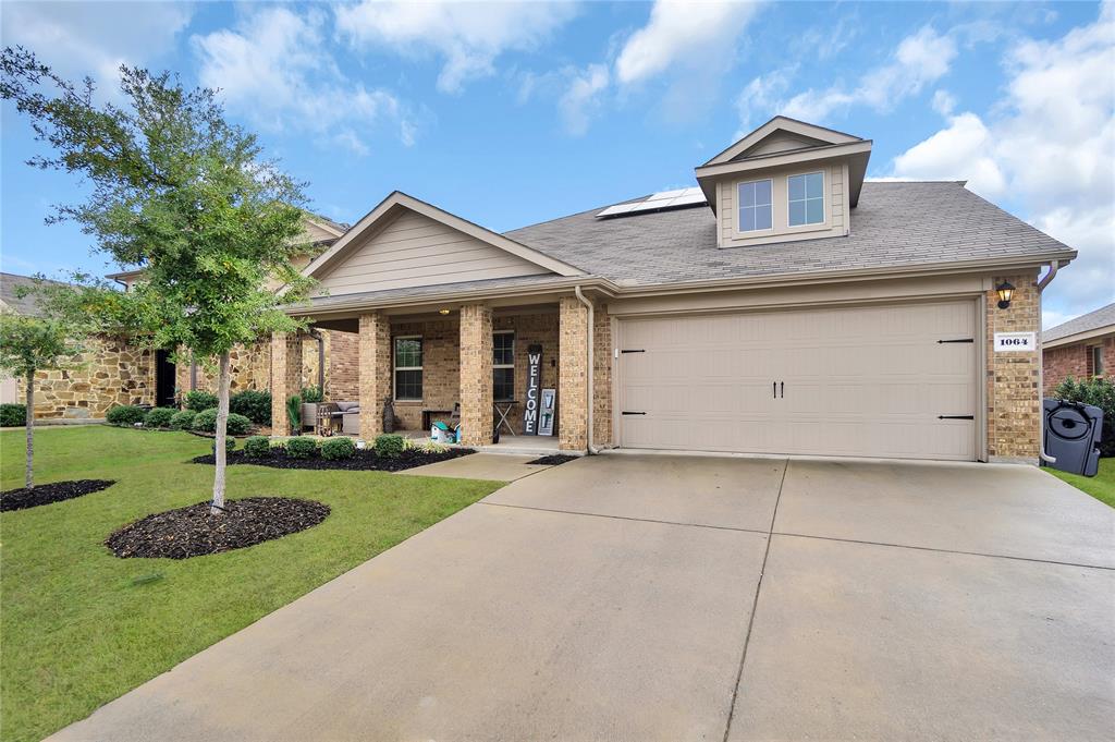 Charming Home!! This two-story home has 4 bedrooms and two and a half bathrooms. When you first enter the home you will notice the tall ceilings and spacious living area. The living area then sweeps into the kitchen where there are built-in cabinets, a pantry, stainless steel appliances, and beautiful granite countertops. The master bedroom is located downstairs and has a spacious walk-in closet. Proceeding to the upstairs you will find three roomy bedrooms. The cozy covered front porch is a delightful place to go sit and enjoy the outside on beautiful days. Neighborhood amenities include Amenity center rentals, pools, workout facilities, and a soccer field. This stunning home is one you don't want to miss!
