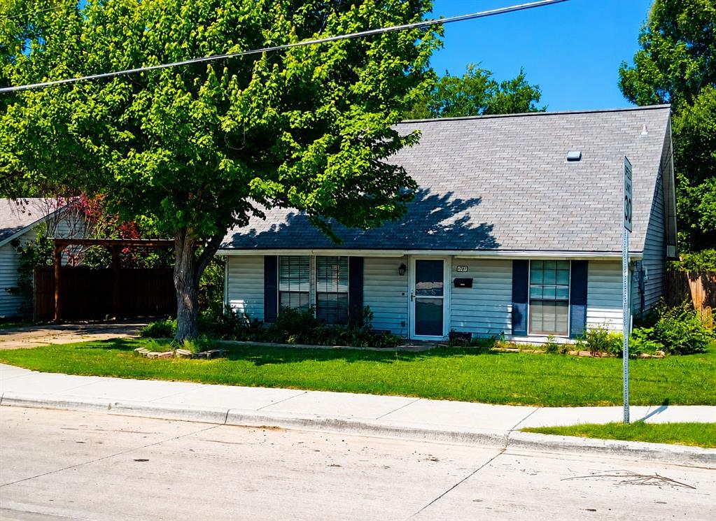 Located on a large lot in the heart of Carrollton, this beautifully updated 1.5-story home offers comfort, style, and functionality. Located near DART station, major highways and shopping centers. Featuring a spacious loft upstairs can be used as office or bedroom. This home includes two full bathrooms — one conveniently located downstairs and one upstairs. Luxury vinyl flooring flows throughout the entire home, creating a modern and cohesive look. The kitchen has been refreshed with new granite countertops along with a new oven and dishwasher. Fresh interior paint, updated bathrooms, new ceiling fans, and light fixtures add to the home's move-in-ready appeal. The property features a two-car carport and sits on a street recently updated with new paving and drainage, adding to the neighborhood’s charm and curb appeal. Large backyard to enjoy the outdoors, this home is a must-see! Note: All room measurements are approximate. Total area taken from Dallas appraisal district.
