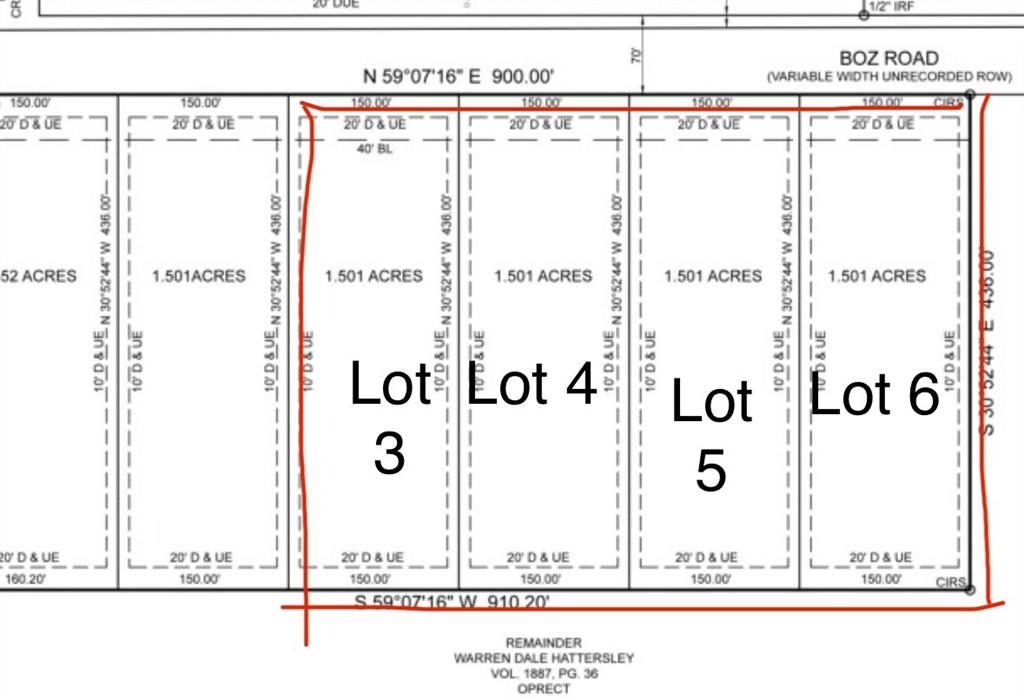5F SUBDIVISION PH 2 1.5010 AC - Land