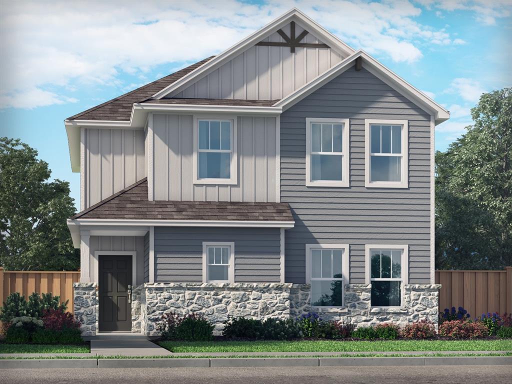 BRAND NEW energy - efficient home Aug 2026! Unwind in the Helena's main floor primary suite, complete with dual sinks and a large walk-in closet. White cabinets with veined white quartz countertops, muted beige EVP flooring with light taupe carpet. New energy-efficient move-in ready homes in Dallas-Fort Worth include a washer, dryer, fridge, and whole home blinds, plus they can be closing-ready in 60 days or less–guaranteed. Have it all: Relax in your private primary suite, enjoy the covered back patio, and our open concept floorplans, all with easy access to Fort Worth, Arlington, and Grapevine.