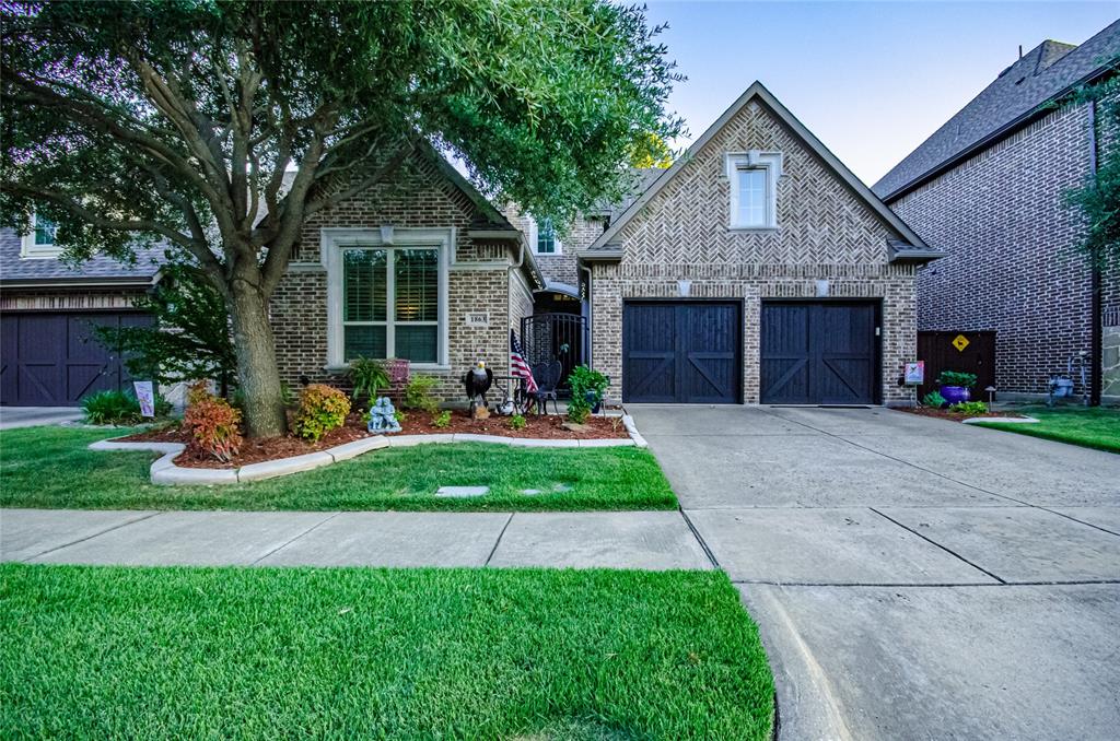 Backyard Bliss Meets Upscale Elegance in the Preserve ! Nestled on a premium greenbelt lot in one of Allen's most sought-after communities, this stunning 4-bedroom, 4-bath Ashton-built home offers the rare combination of privacy, luxury, and top-tier schools in acclaimed Allen ISD. Backing to a lush creek and wooded greenbelt, this home delivers peaceful, tree-framed views from nearly every room—your very own nature retreat.

A charming gated courtyard welcomes you into a thoughtfully designed layout with wood floors, tall ceilings, and upgraded finishes throughout. The heart of the home is the gourmet kitchen featuring an oversized island, walk-in pantry, convection oven, wine fridge, and upper-lower cabinet lighting—perfect for everyday living or entertaining. The elegant formal dining room includes a built-in bar.

The first-floor primary suite is a true retreat with serene backyard views, a spa-inspired bath with soaking tub, oversized shower, and a large walk-in closet. A second downstairs suite is ideal for guests or a home office. This thoughtfully designed home features four generously sized bedrooms and four full bathrooms, including three bedrooms and three baths located on the main level for added convenience and functionality. Upstairs offers a spacious game room, private guest suite, and an oversized walk-in attic for storage.

Step outside to the extended covered patio with pavers and enjoy your private sanctuary—surrounded by nature, birdsong, and a gently flowing creek. Additional features include a mud room, large utility with built-ins, epoxy garage floors, and abundant storage.

Located near Watters Creek dining and shopping, this home combines lifestyle and location. Zoned for Mary Evans Elementary, Ereckson Middle, and Allen High School—some of the best schools in Texas!