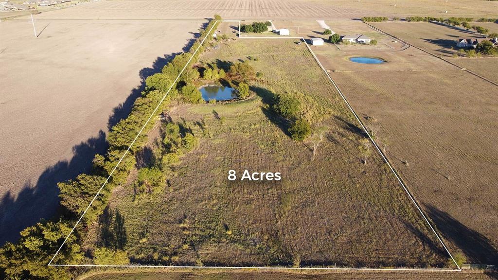 Discover the potential of this exceptional 8-acre tract in the rapidly growing Royse City area. Featuring paved road frontage, a scenic pond, a 2-inch water line already in place, and nearby electricity access, this property is ready for a variety of uses. With no zoning restrictions, it's ideal for a custom homesite, agricultural use, a family compound, recreational purposes, or future development.

Conveniently located near Highway 66 with easy access to North Dallas, this property offers the perfect balance of rural charm and accessibility. Existing utility infrastructure includes capacity for additional water taps and nearby power connections, adding to its development potential. Whether you're looking to build, invest, or hold for future growth, this versatile property presents a rare opportunity you don't want to miss!