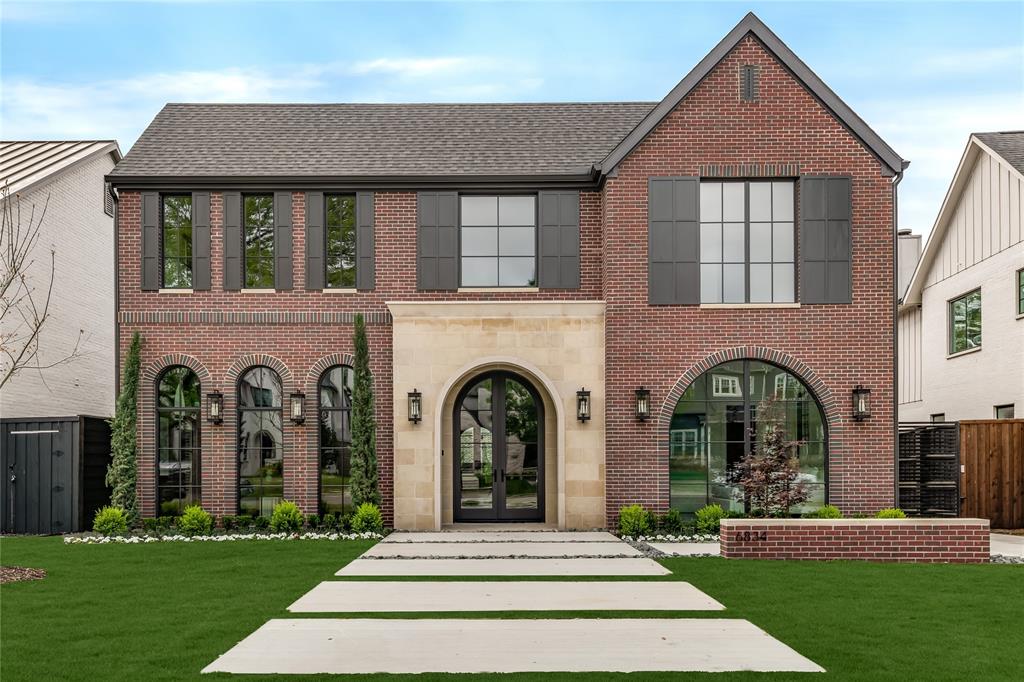 Set on a generous .23 acre lot and built by Stainback Construction, this inviting Lakewood new build pairs thoughtful design with approachable elegance. Zoned to Lakewood Elementary, every detail has been carefully chosen to create a home that feels both elevated and welcoming, ideal for everyday living and gathering with friends and family. Sunlight pours through large windows, highlighting the 9” wide-plank hardwood floors, white oak inset cabinetry, and designer lighting and tile. Architectural touches like solid white oak ceiling beams and graceful archways add character and charm throughout. A Brilliant Smart Home System allows for simple control of lighting, climate, speakers, and shades. At the heart of the home, the eat-in kitchen features a Wolf commercial range, built-in SubZero refrigerator, and Scotsman ice maker, along with a well-appointed butler’s pantry complete with a Miele coffee maker, Wolf microwave and prep sink. Each bedroom offers its own private ensuite bath, while the primary suite provides a peaceful retreat with electric shades, a spa-like bath with soaking tub and separate shower, dual vanities, and spacious his-and-hers California Closet systems. Additional living spaces include a cozy downstairs study with built-ins and an upstairs family room with wet bar and beverage fridge—perfect for relaxed evenings at home. Step outside to a covered patio with a built-in grill station overlooking a fully turfed backyard, creating an ideal setting for year-round enjoyment. Additional highlights include a board-on-board privacy fence and an oversized two-car garage with epoxy flooring. A truly special Lakewood home, where beauty, design and livability come together effortlessly.