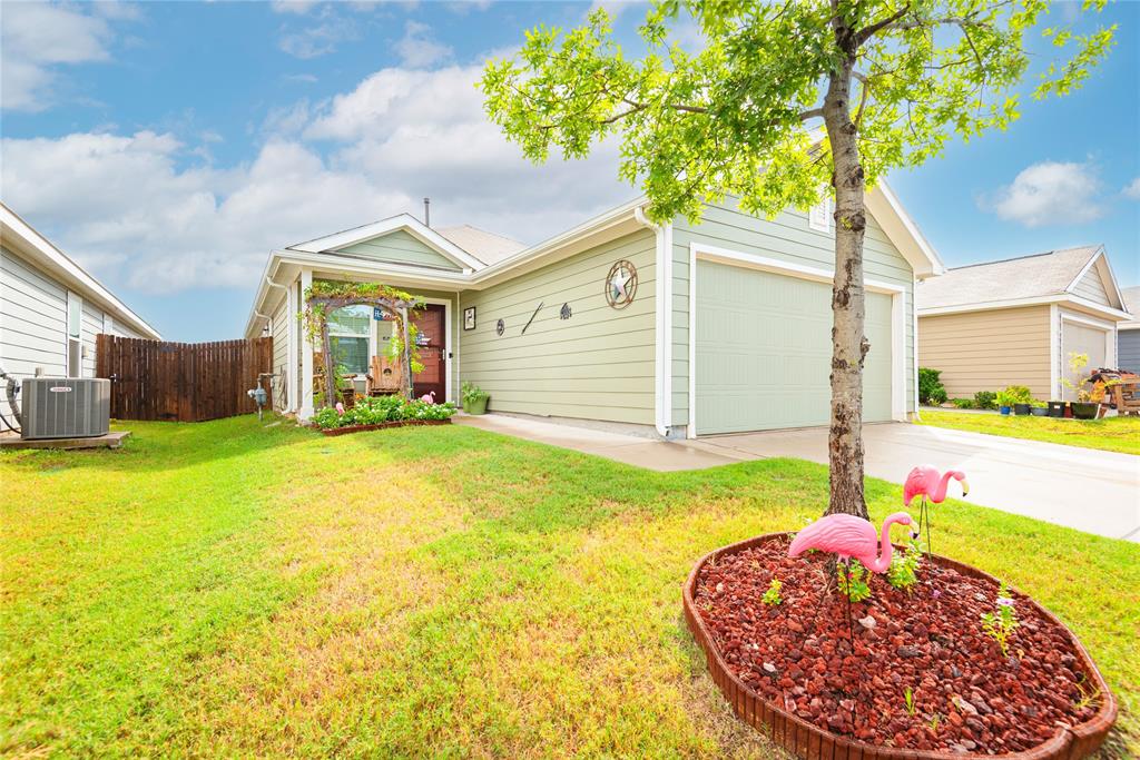 Cute 3 bedroom 2 full bath cottage in popular Preserve at Honey Creek! Recent upgrades include walk-in shower in the Primary Suite, gutters and Energy Efficient Solar Panels! Contact agent for details.Please see Utilities posted in documents! Home also includes luxury vinyl plank flooring, great kitchen with rich quartz counters, gas cook-top and tons of storage. Huge Primary Suite and update bath with walk in shower. Spacious family room. Large secondary bedrooms and 2nd full bath. Finished out 2 car garage. Large private fenced backyard and perfectly located close to the neighborhood pool, playground, splashpad and Pavilion! 4.5% Qualifying Assumable. See agent for details.