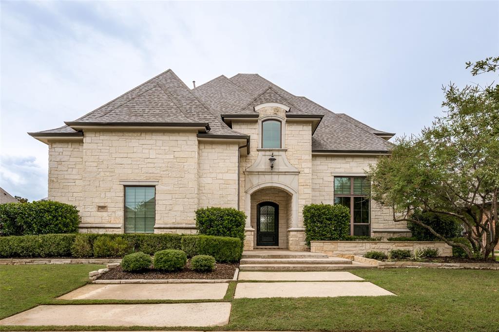 Beautiful one-owner luxury home located in Carillon, one of Southlake's most desirable neighborhoods, featuring 5 bedrooms, 5.1 baths, and an exceptional open-concept floorplan designed for everyday living and entertaining. Recent updates include a new roof (May 2026) and fresh interior paint. Wood floors extend throughout the first floor and upstairs living area, while the ensuite secondary bedrooms and media room offer soft carpeting. The spacious kitchen features premium Thermador appliances, a large island with abundant seating, and opens seamlessly to the breakfast and living room. Soaring ceilings, abundant natural light, designer lighting, and striking metal-framed patio doors add elegance and architectural character throughout. The home offers two spacious living areas, a dedicated media room, private office, generous primary suite with a custom closet and spa-like bath, extensive storage throughout, and a three-car garage. The covered outdoor living area with fireplace creates the perfect setting for year-round entertaining and relaxation. Situated within one of Southlake's premier master-planned communities, Carillon offers 63 acres of parks and open spaces, a resort-style pool, stocked fishing lake, walking trails, playgrounds, and basketball courts. Enjoy close proximity to award-winning Carroll ISD schools, Southlake Town Square, shopping, dining, and entertainment. Combining timeless design, quality construction, recent updates, and an exceptional location, this is a rare opportunity to own a truly special home in the heart of Southlake.