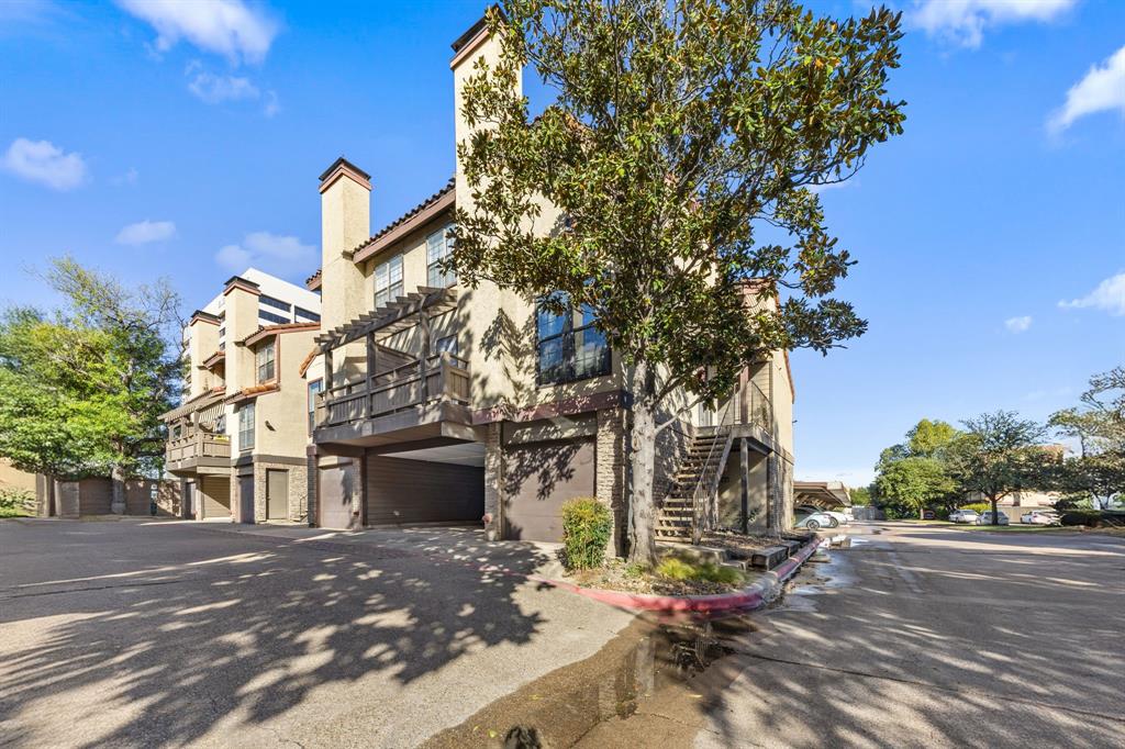 Newly updated condo with Attached Garage in the desirable University Crossroads community. This 1-bedroom, 1.5-bath unit features two living areas and two fireplaces, offering flexible interior living. The Attached Garage adds valuable storage and everyday convenience. Residents enjoy access to two pools, a clubhouse, and walkable shopping and dining. Embrace an active lifestyle with White Rock Lake and the Katy Trail just a short bike ride away. Additional updates include a new HVAC system (Aug 2025). Refrigerator, washer (new Nov 2025), and dryer included. See Private Remarks.