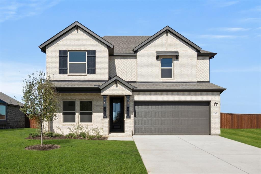 MLS# 21040423 - Built by First Texas Homes - Ready Now! ~ This thoughtfully designed home offers 5 bedrooms, 3 bathrooms, and 2554 sq ft of flexible living space that’s built for real life. Whether you're gathering with loved ones or enjoying a quiet moment, this home gives you the space — and comfort — to do both. Inside, you’ll find two bedrooms and two full baths on the first floor, offering convenience for everyone. A bright, open-concept design includes a generous kitchen, dining, and living area. The primary suite is your private retreat, complete with an oversized 3' x 4' shower, separate vanities, and a beautiful freestanding tub, designed to make everyday living easier and more enjoyable. Upgrades abound throughout this home. Schedule your private tour today!
