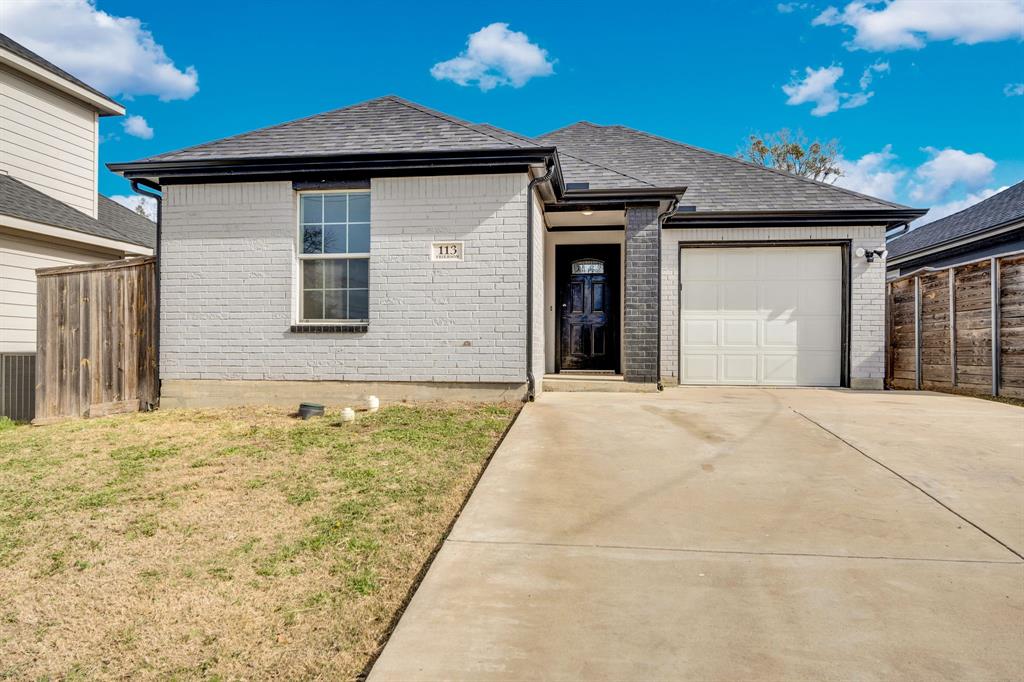Welcome home to this beautiful like-new airy 4-bedroom, 2-bathroom home located just 5 minutes from the charming downtown area of Waxahachie. Featuring a modern neutral color palette throughout, this home offers a fresh, inviting feel that’s move-in ready and easy to personalize. The heart of the home is the kitchen, highlighted by a handmade butcher block island perfect for cooking, gathering, and entertaining. Thoughtfully designed bathrooms add a touch of style and comfort, while the spacious walk-in closet provides plenty of storage in the primary suite.
A beautiful hallway design seamlessly leads to the secondary bedrooms, creating a functional and welcoming layout ideal for families, guests, or a home office setup. The front bedroom could be set up for a larger additional living space for entertainment. The home also includes a garage with automatic opener for added convenience. Home is fully spray foamed throughout for energy efficiency. Enjoy the best of both worlds with peaceful neighborhood living while being just minutes from local grocery stores, shopping, dining, and all the charm, events, and entertainment that downtown Waxahachie has to offer. This cute and comfortable home is the perfect opportunity for first-time buyers or anyone looking for style, convenience, and location all in one.