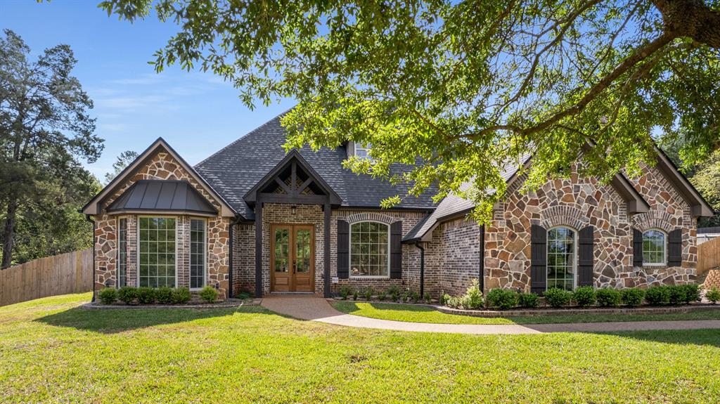 Welcome to 333 Hines Crossing, a stunning home that has been completely remodeled from top to bottom with designer-grade selections and beautiful, high-end finishes throughout. This spacious 4-bedroom, 3.5-bath with a dedicated office space offers the perfect blend of modern style and comfortable living. Situated on nearly 0.6 of an acre, the property provides plenty of space both inside and out. Step into the backyard oasis where you’ll find an in-ground pool, perfect for relaxing or entertaining, along with steps leading up to a charming outdoor fire pit area—ideal for gathering with family and friends under the stars. This beautifully designed home features an oversized three-car garage, offering ample space for vehicles, storage, and a potential workshop area. The home backs up to a serene wooded area, offering privacy and a peaceful natural backdrop that enhances the overall setting. Located in the highly desirable Bullard ISD and within the sought-after Pecan Ranch Valley subdivision, this property combines luxury, location, and lifestyle in one exceptional package. Don’t miss your opportunity to own this beautifully upgraded home in a prime setting.