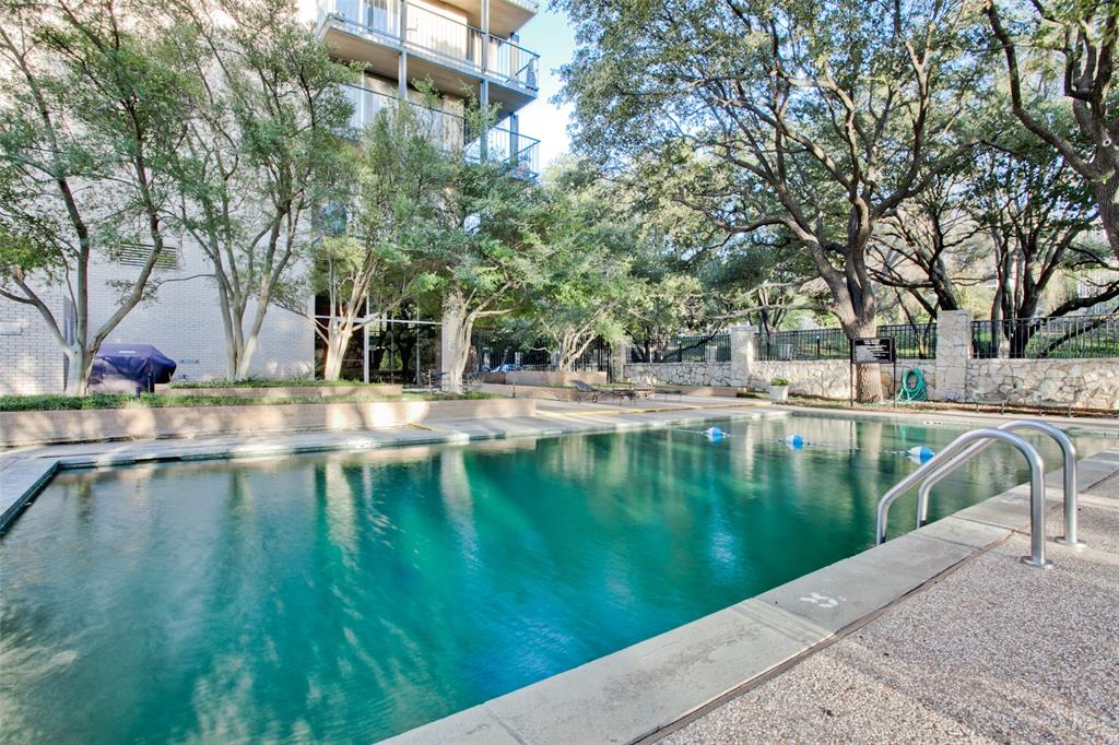 Welcome to Unit 5A at Park Towers, one of the most sought-after floor plans in this iconic high-rise community nestled along Turtle Creek and directly on the Katy Trail.

Loved for its prime southwest corner orientation, widely considered the most coveted view in the building, Unit 5A is perched above the treetops, offering beautiful natural light throughout the day and serene, leafy vistas that create a true zen retreat in the heart of the city. This spacious A-line corner residence boasts a fabulous layout filled with natural light, featuring generous living and dining areas, two large bedrooms, and expansive windows that showcase sweeping treetop views with glimpses of the Dallas skyline

While the interior is ready for renovation, the bones are exceptional, making this an outstanding opportunity to bring your design vision to life and create something truly special in one of Dallas’ most established and desirable high-rise communities.

Located just steps from the cultural installations of the Turtle Creek area, Uptown’s vibrant shopping, dining, and entertainment, Park Towers combines midcentury charm with modern amenities including 24 hour concierge,  a fitness center, outdoor pool, guest suites, and even a car wash in the garage. HOA dues include all utilities for added convenience.  Two deeded parking spots and a substantial storage unit.

Don’t miss the chance to own a premier corner unit with endless potential in one of the best locations in the city.