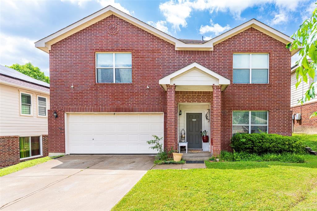 Spacious East Fort Worth home with over 3000 sq ft. Open floor plan with a large island kitchen. All bedrooms are upstairs. Over-sized 18x17 master with huge on-suite bath featuring double sinks and a separate garden tub and shower combo! Plenty of closet space! Both secondary bedrooms are a great size! Upstairs features a 23x22 gameroom. New carpet upstairs and new kitchen flooring. Large utility room and pantry. HUGE fenced backyard - perfect for entertaining. A new HVAC system was just installed in June with a 1-year labor warranty and a 10-year warranty on the unit.