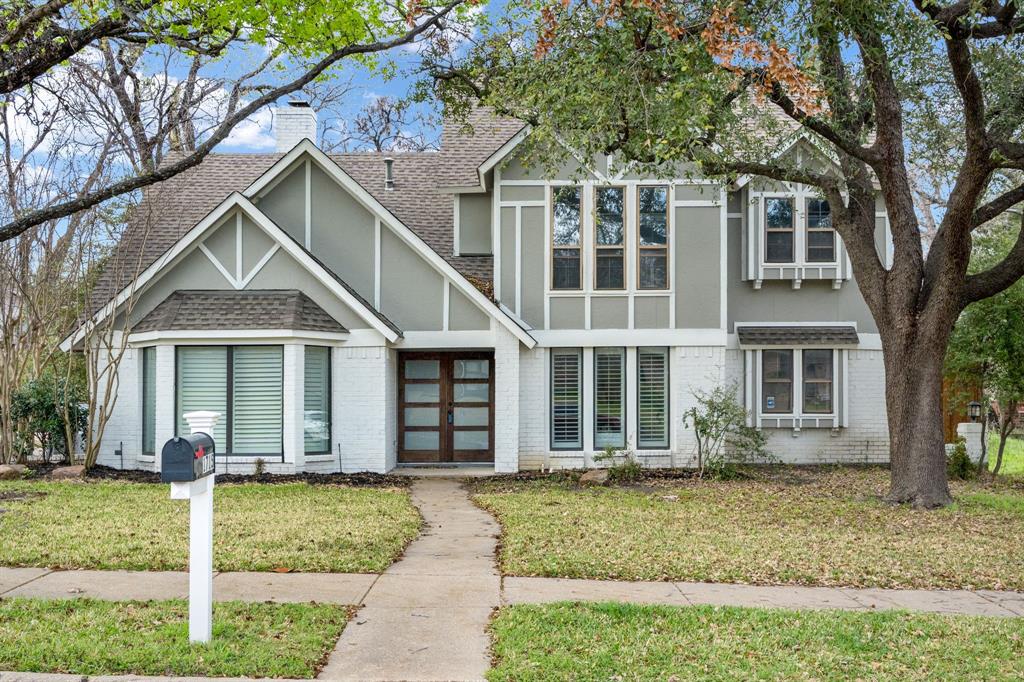 Welcome to this beautifully fully updated 5-bedroom, 4-bathroom home in Richardson, offering generous space, flexible living areas, and a layout designed for both everyday comfort and entertaining. With an open-concept design and abundant natural light throughout, the home feels bright, welcoming, and move-in ready. The main level features a versatile flex room that can easily serve as a home office, playroom, or additional living space, along with a convenient downstairs bedroom and full bath—perfect for guests. At the heart of the home, a stunning double-sided fireplace connects the living and family rooms, creating two inviting spaces while maintaining an open flow throughout the home. Upstairs, you’ll find the spacious primary suite along with the remaining bedrooms, including a separate upstairs area with its own full bath that can function as a private guest suite, media room, or bonus living space. The primary bedroom also features a private balcony, offering a peaceful place to enjoy your morning coffee or unwind in the evening. Two separate staircases add both character and convenience to the thoughtful layout. Step outside to your backyard retreat featuring a sparkling pool and covered patio, perfect for relaxing, hosting gatherings, or enjoying warm Texas evenings. Recent major improvements provide added peace of mind, including a new roof, HVAC system, and water heater installed in 2024. Combining modern updates, flexible living spaces, and a fantastic Richardson location near shopping, dining, and entertainment, this home offers the perfect blend of style, comfort, and functionality.